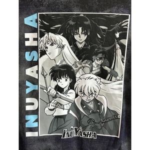 Funimation Inuyasha Anime Graphic Logo Tye-Dye Long Sleeve New With Tags Size M